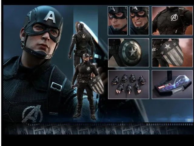 Capitão América Concept Art Version Hot Toys - Marvel Studio - Foto 2