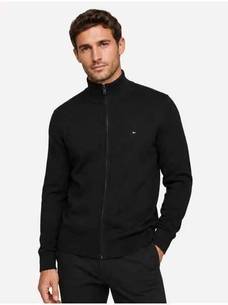 Suéter Lightweight Full Zip Up Sweater Tommy Hilfiger