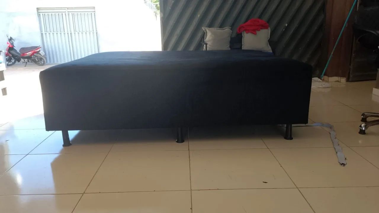 Cama box casal