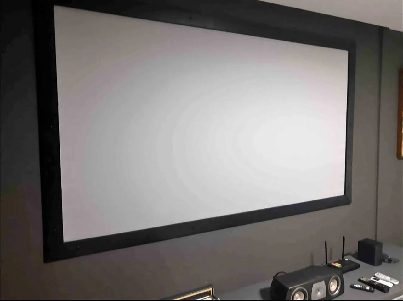 Tela de projeção profissional sob medida - Foto 5