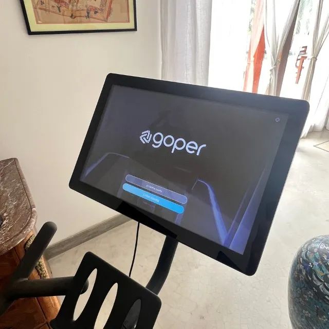 Bicicleta Ergométrica com Tela - Goper - Foto 4