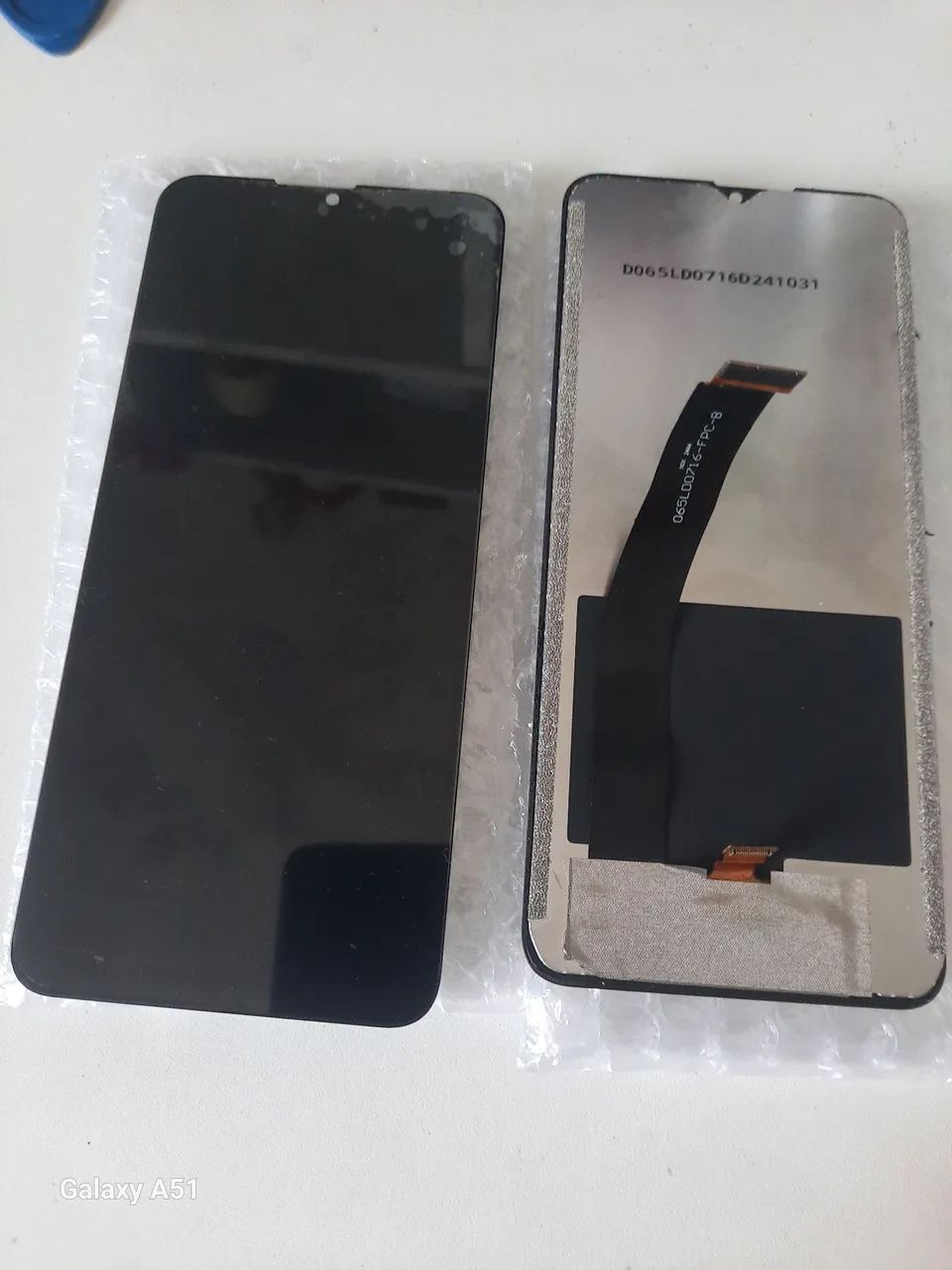 2 placas touch e 1 bateria modelo C48 celular cubot A10 - Foto 3