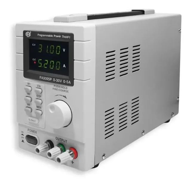 Fonte De Bancada Afr Fa-3005p Programavel Com 4 Dígitos - Foto 2