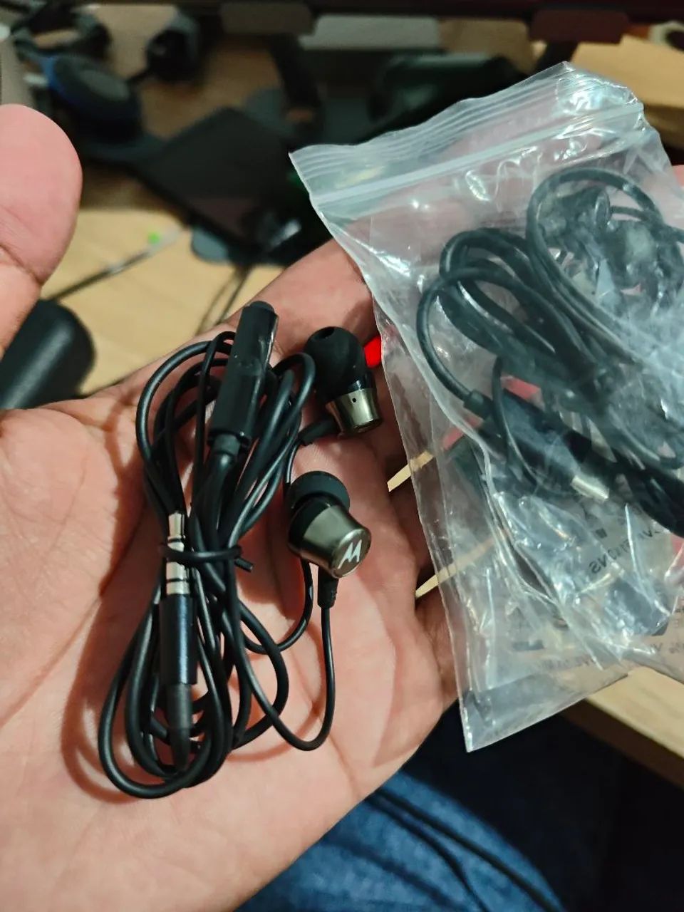 Fone de ouvido Motorola original 