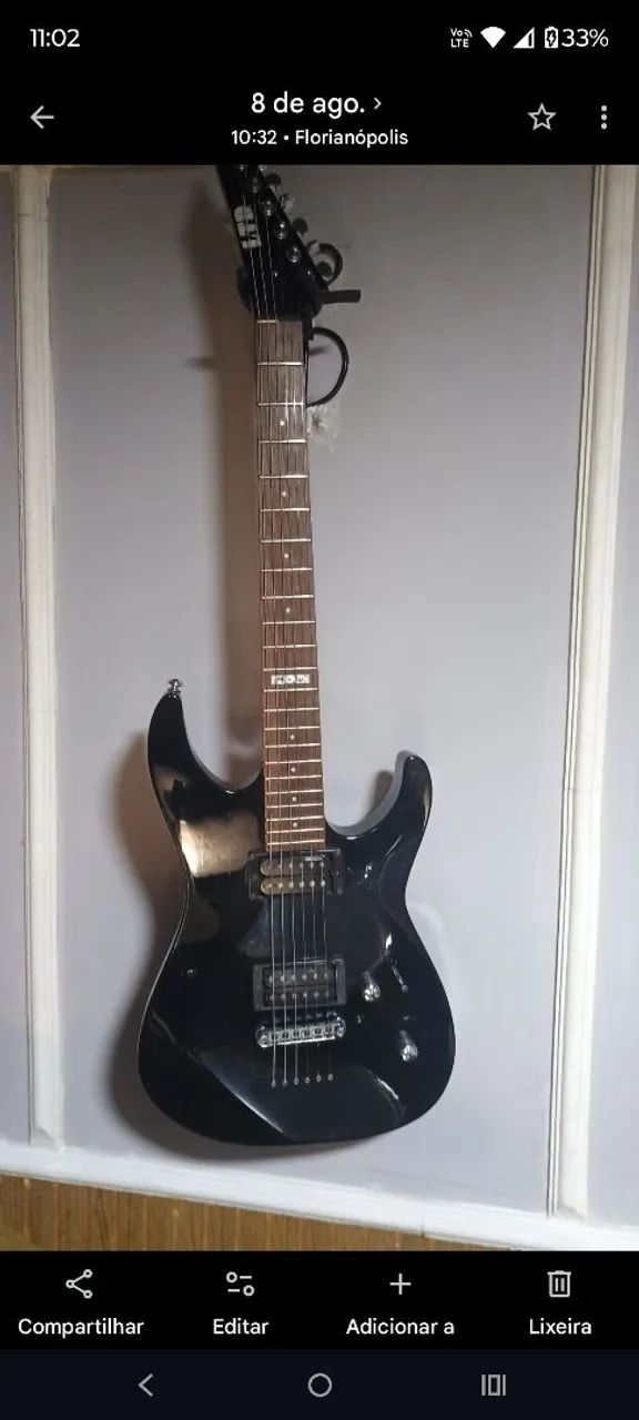 Guitarra ESP LTD M-10 Black. - Foto 4
