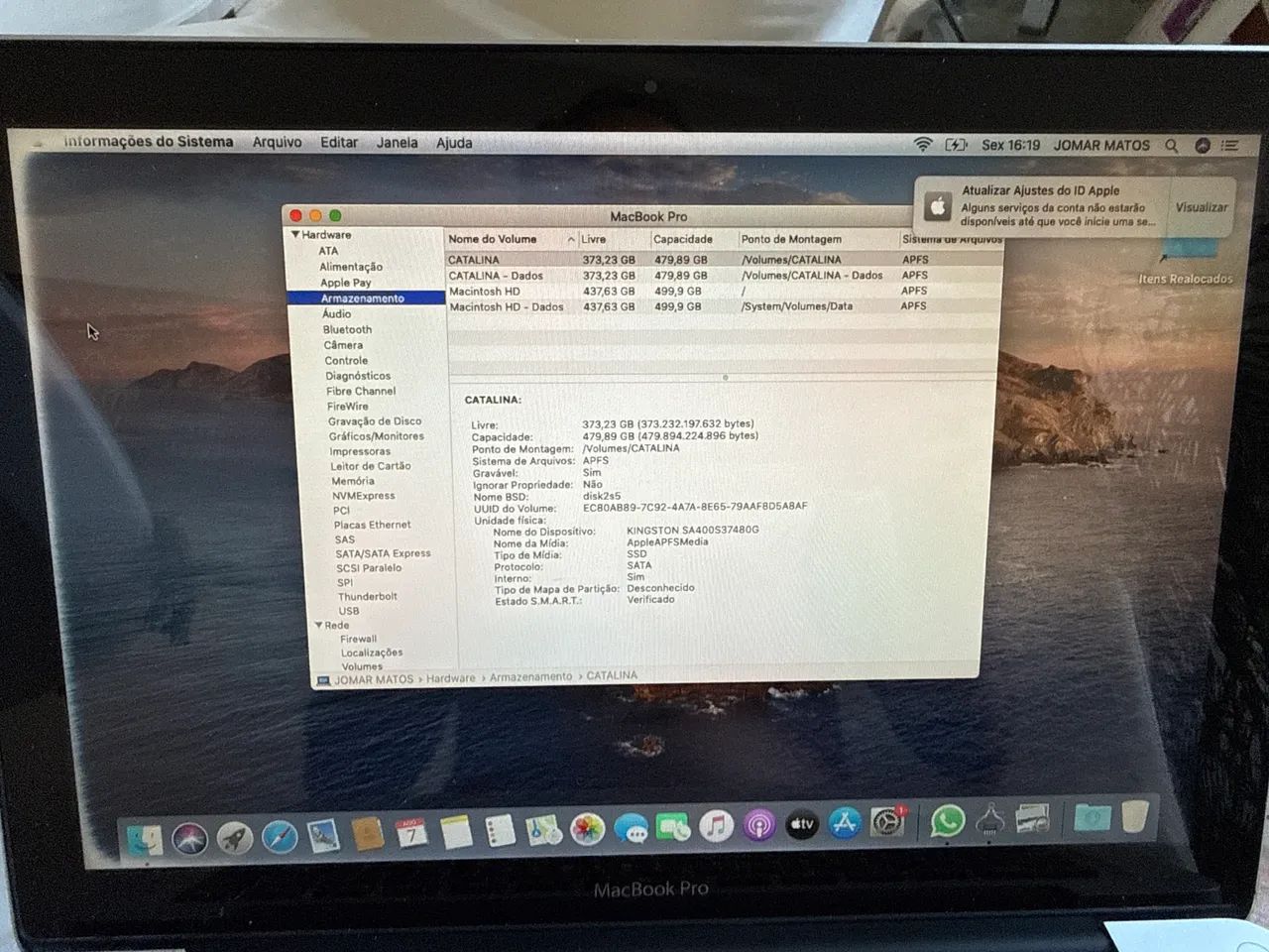 Apple MacBook Pro 13 polegadas 16GHz Notebook Computador  - Foto 5