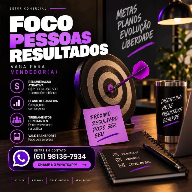 CONSULTOR COMERCIAL | SELEÇÃO ABERTA