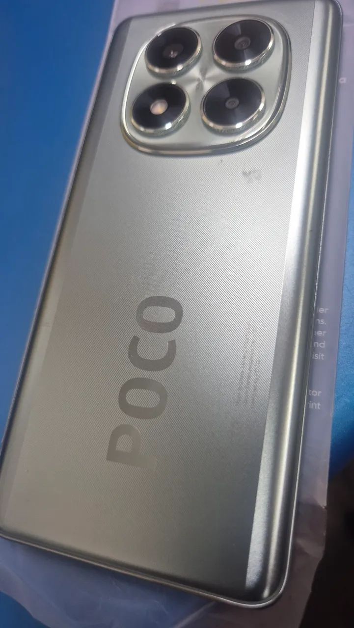 POCO X7 256Gb IMPECÁVEL Completo na Caixa + Carregador Turbo 45W Original (Oportunidade) - Foto 5