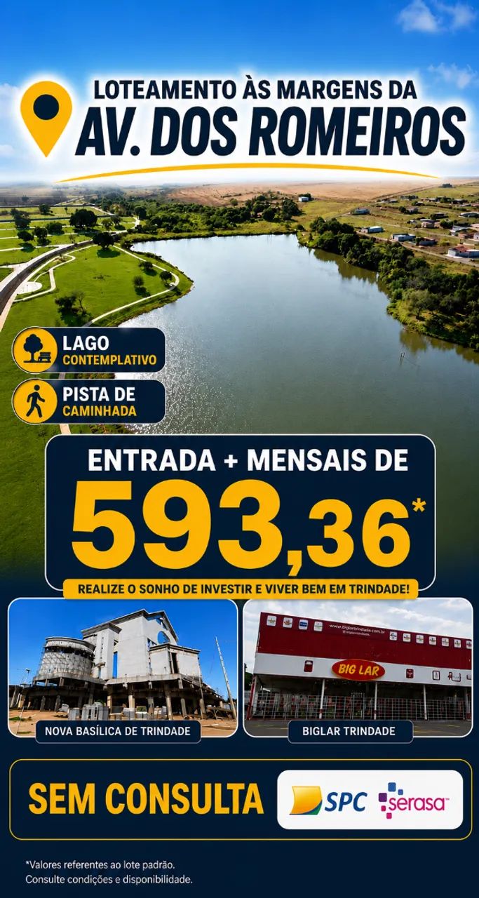 Lote Avenida dos Romeiros - Trindade