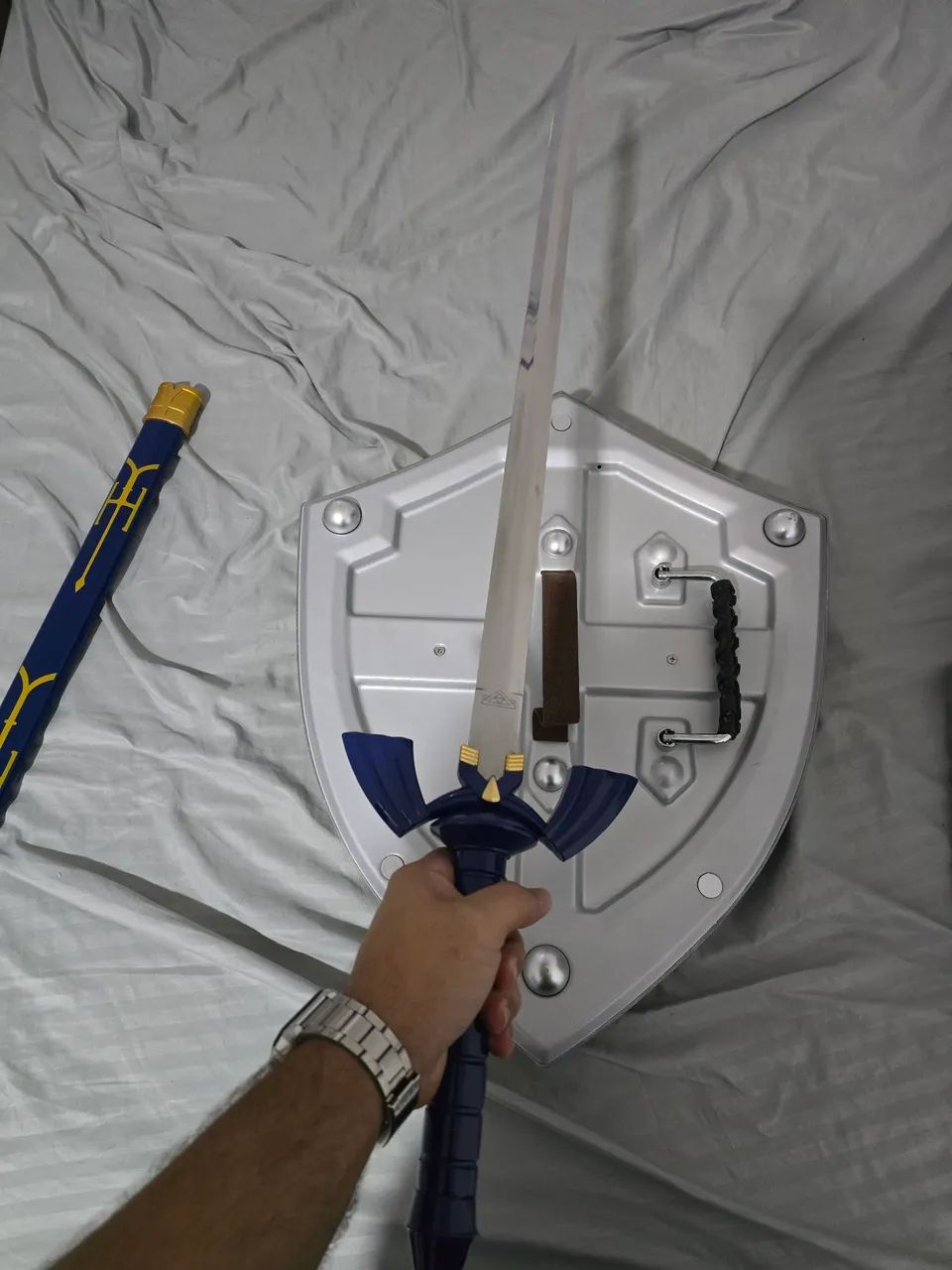Kit Zelda: Master Sword + Hylian Shield - Foto 5