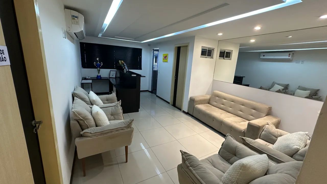 Salas Comerciais Mobiliadas | Barro Vermelho | Recepção, Ar, Copa e Sala de Reunião - Foto 4