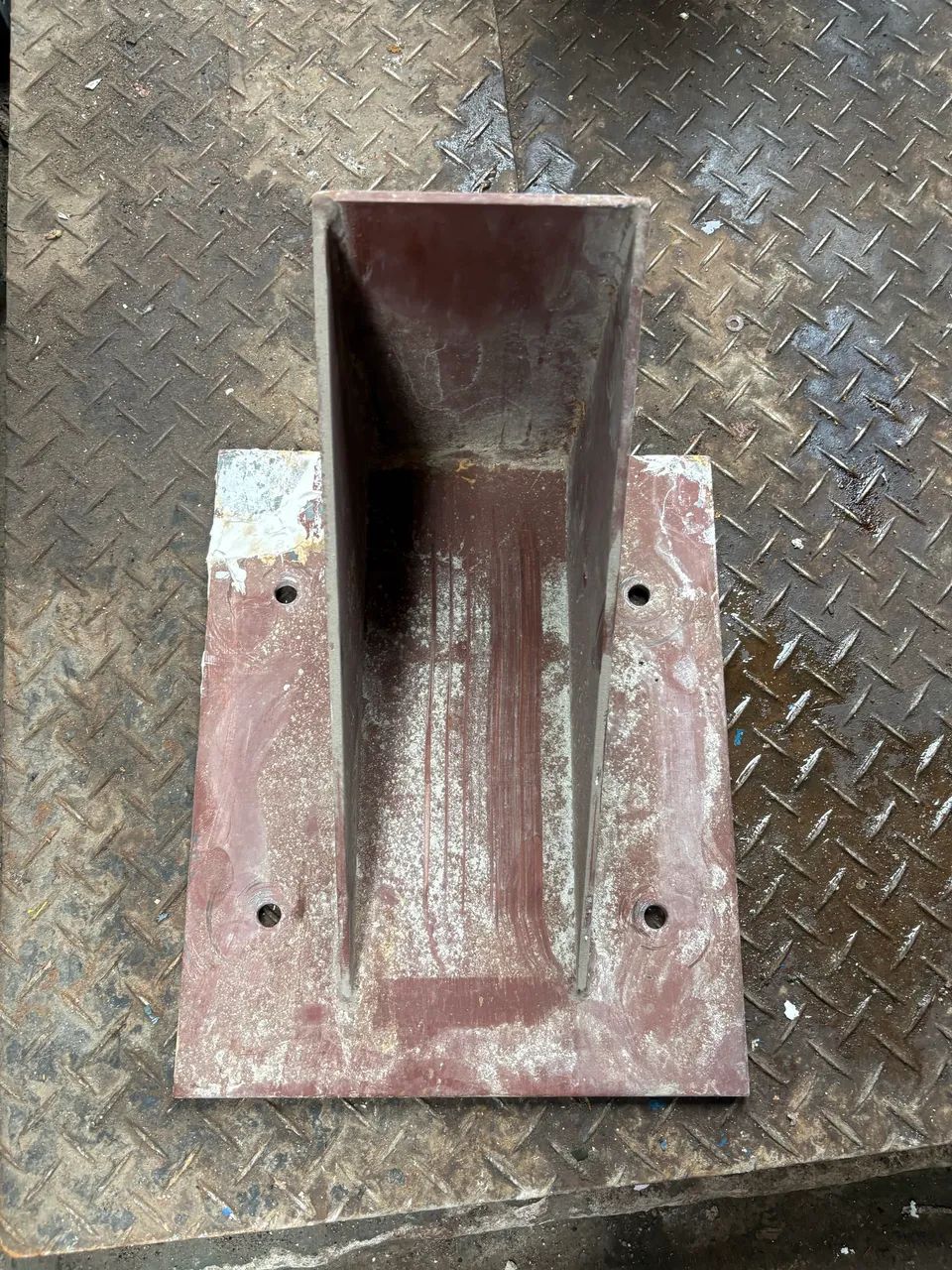 Suporte de ferro para telhado industrial 