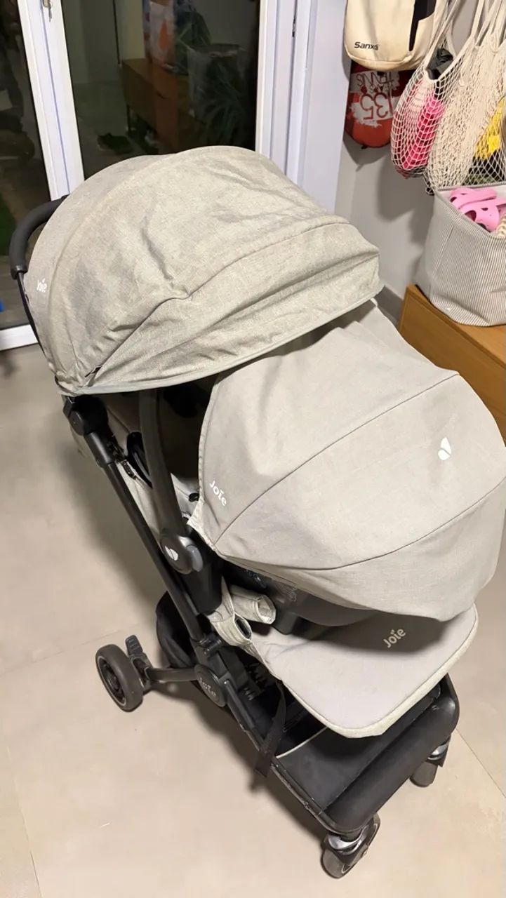Carrinho com bebê conforto Joie - Foto 3