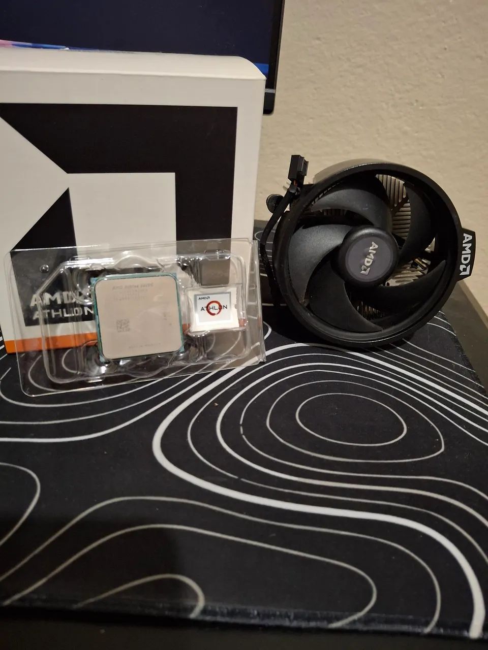 Processador athlon 3000g com cooler