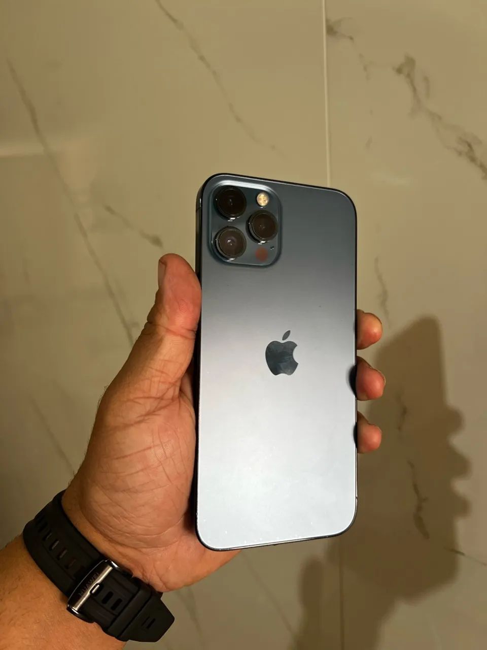 Iphone 12 pro max 256gb azul - Foto 2