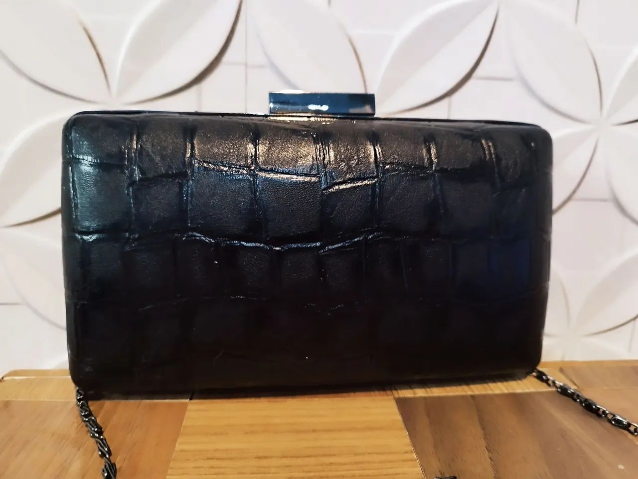 Bolsa de ombro preta - Foto 2
