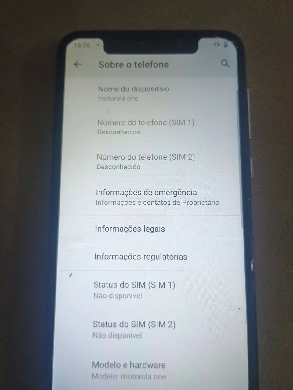 Motorola moto one Blanc  - Foto 4