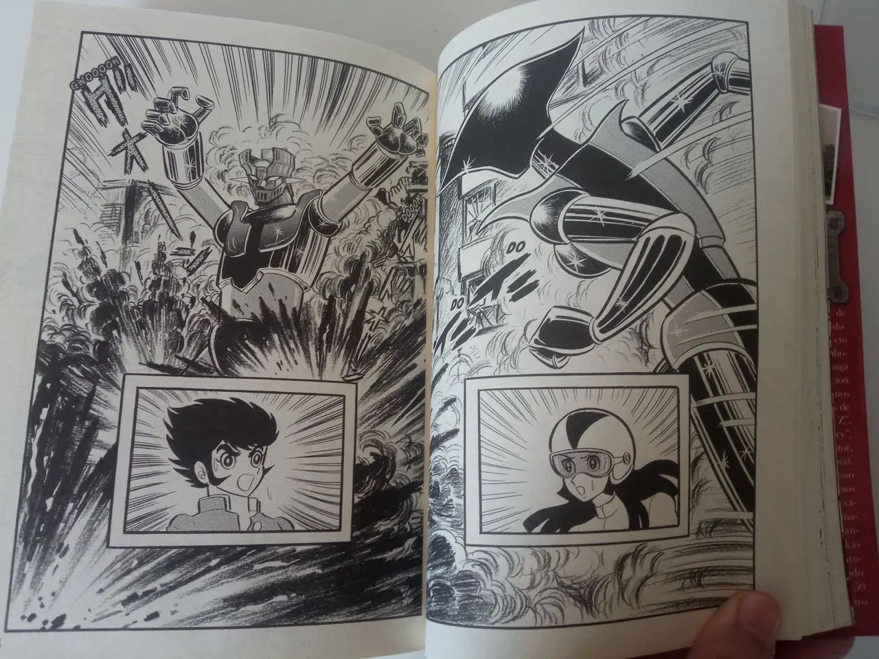 Mazinger Z - Mangá COMPLETO (3 VOLUMES) - Foto 4