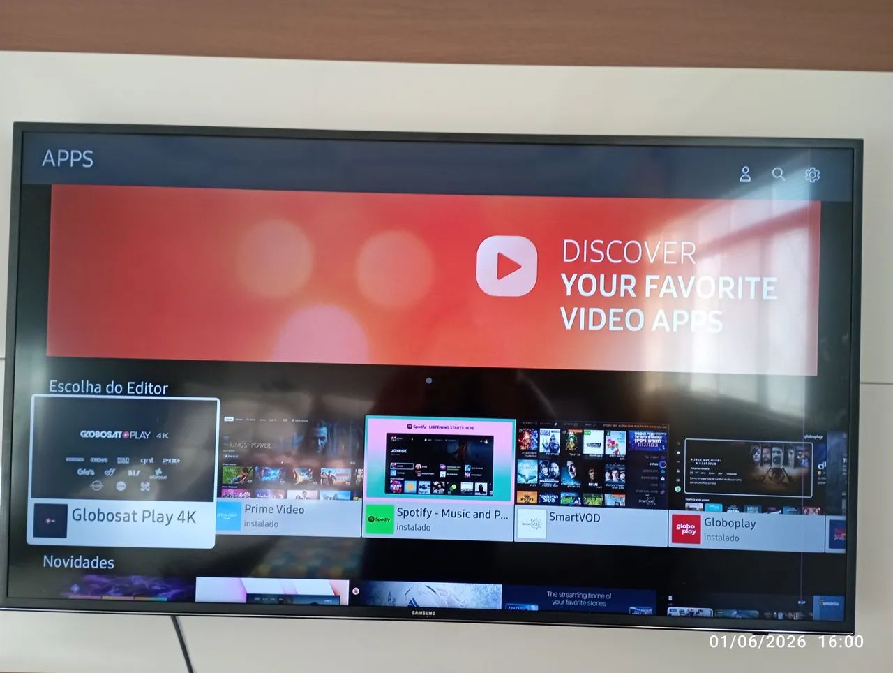 Smartv Samsung 50 4K - Foto 3