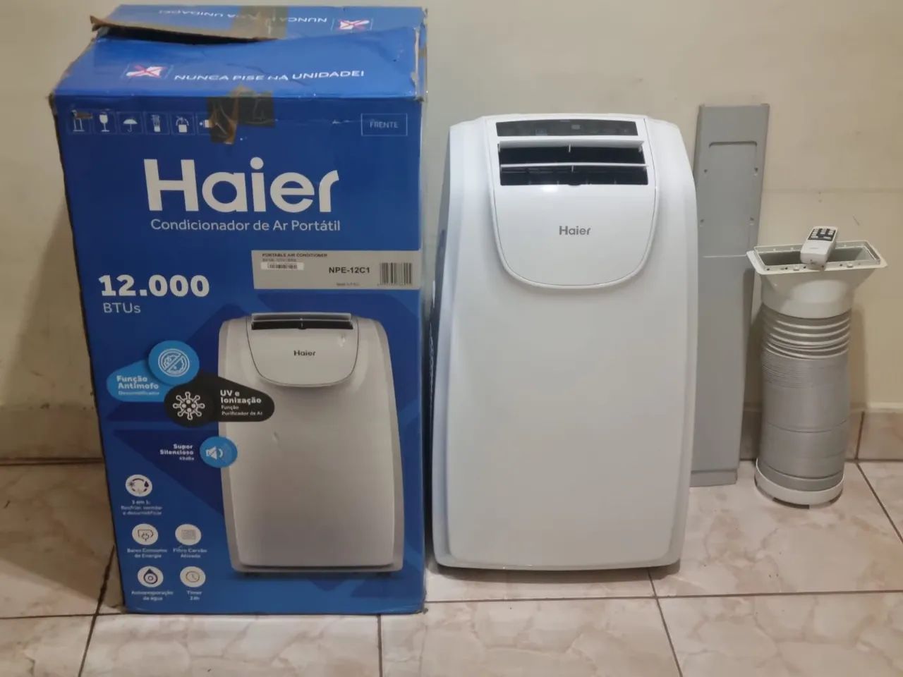 Ar condicionado portátil 12.000btus - Foto 2