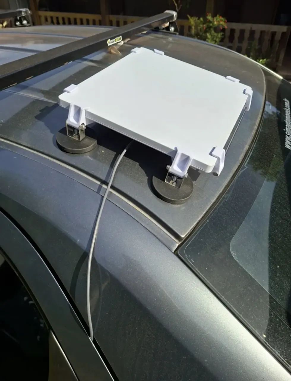 Suporte para starlink mini com imã de 66mm para uso externo - Foto 3