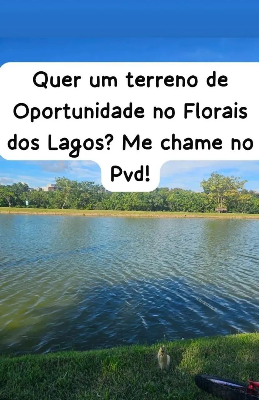 Lote condominio florais dos lagos