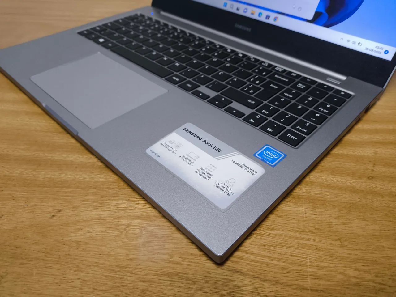 Notebook Samsung book, com SSD, tela de 15.6 polegadas, windows 11 - Foto 3