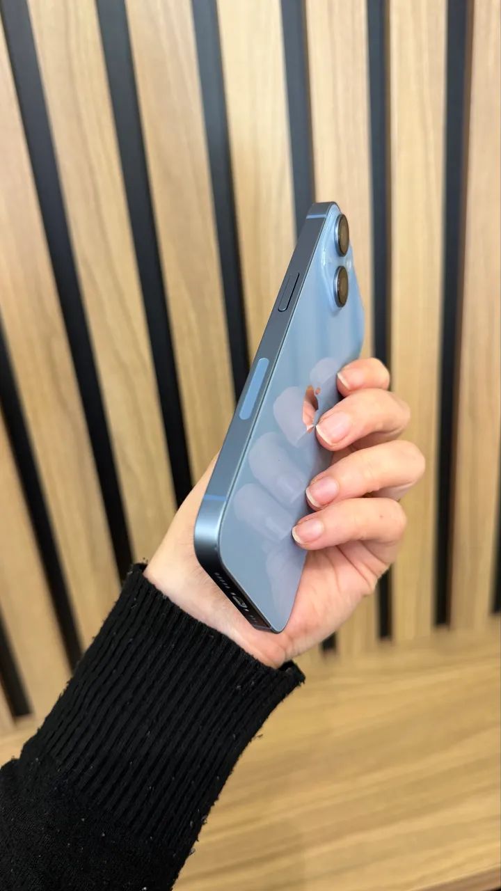 iPhone 14 128gb azul (100%) - Foto 4