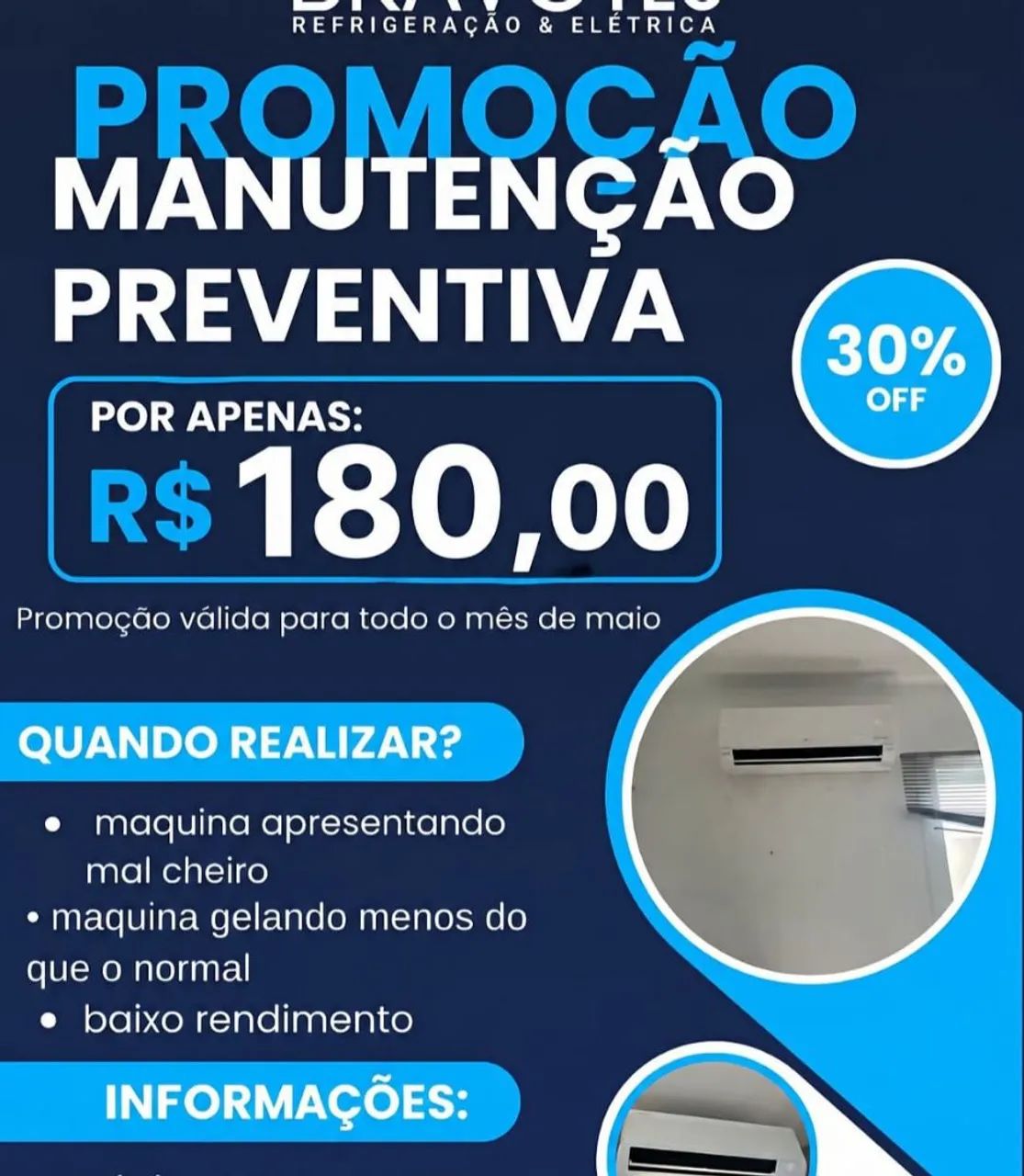 Promoção de manutenção 