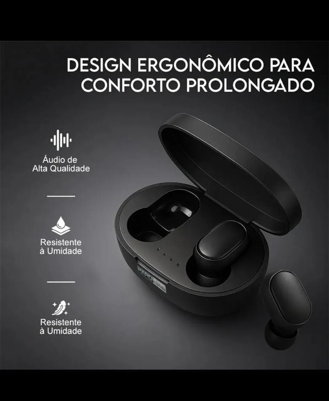 Fone Bluetooth Original HardLine - Foto 2