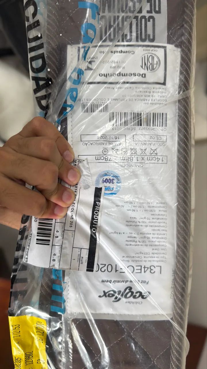 Colchão NOVO LACRADO ECOFLEX  - Foto 3