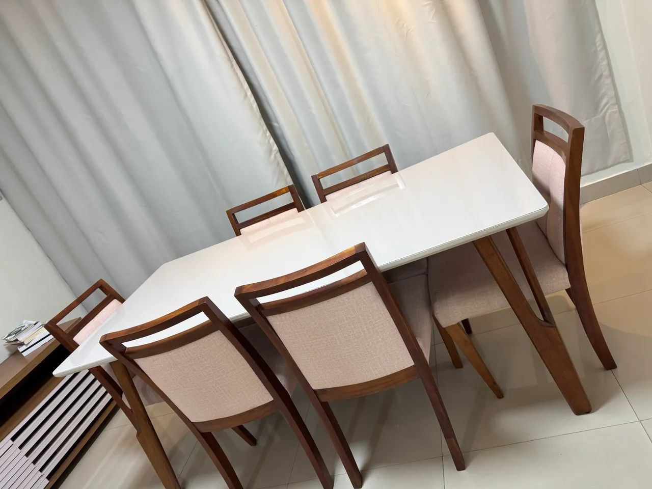 Mesa laca 6 cadeiras 65115992661634122