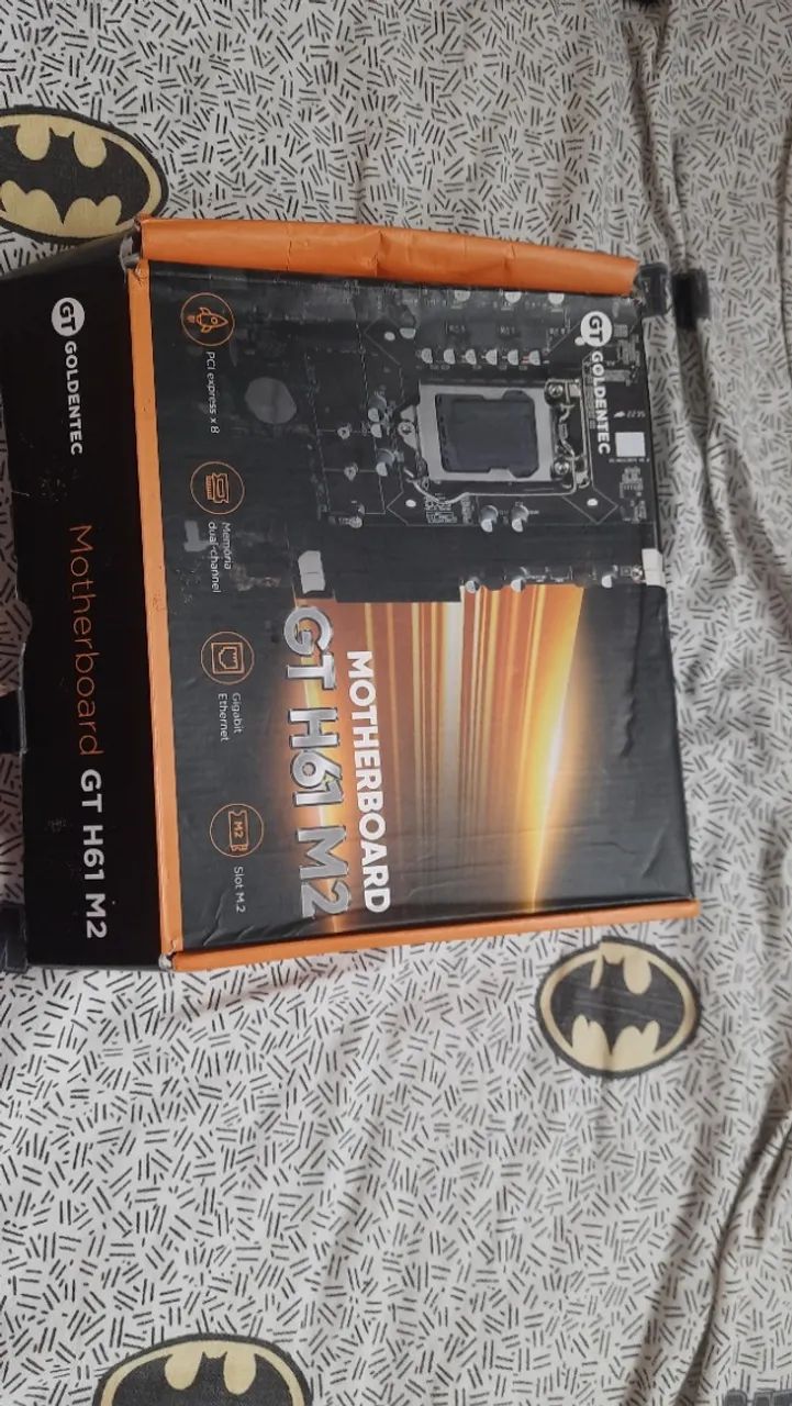 placa mae h61m m2 - Foto 4