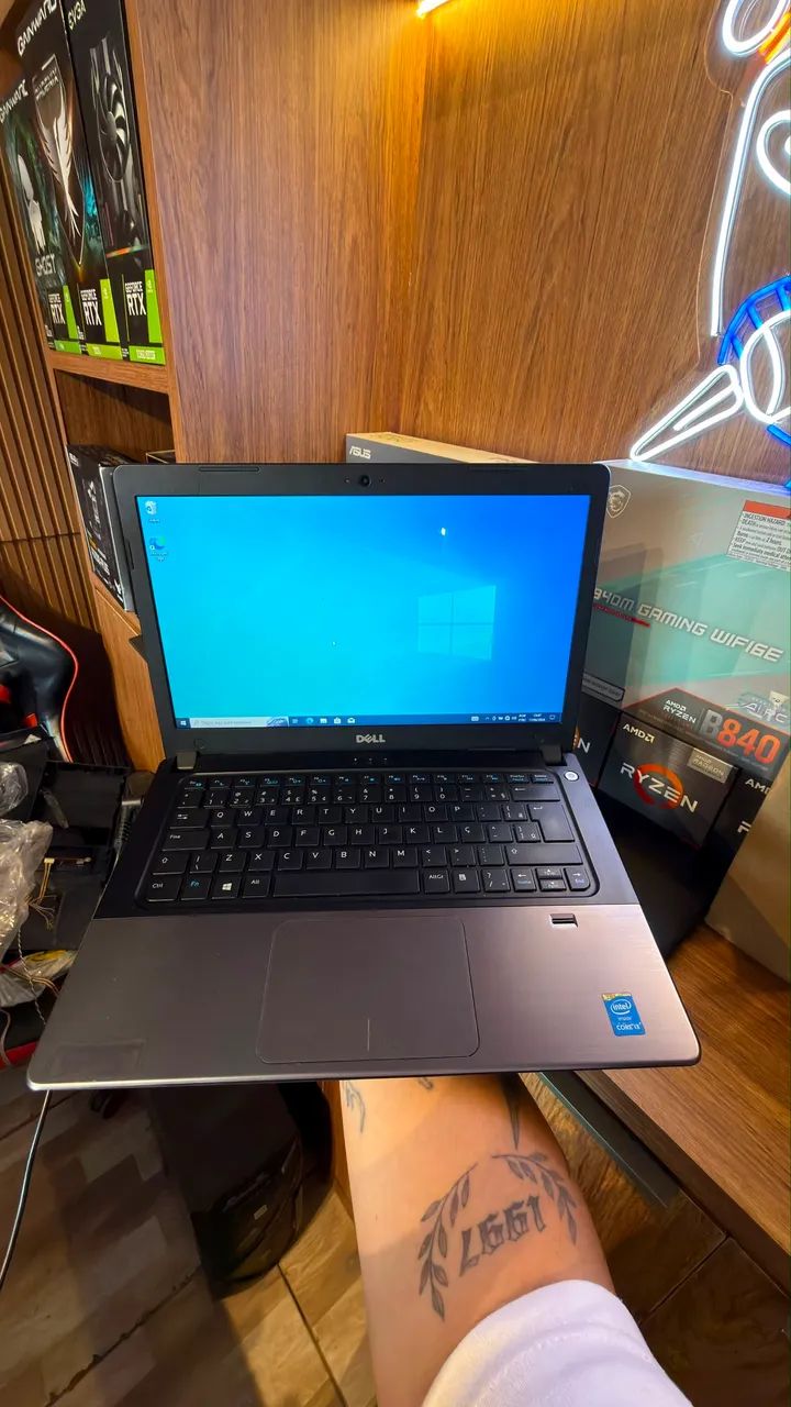 NOTEBOOK DELL I3 EXCELENTE PARA TRABALHO