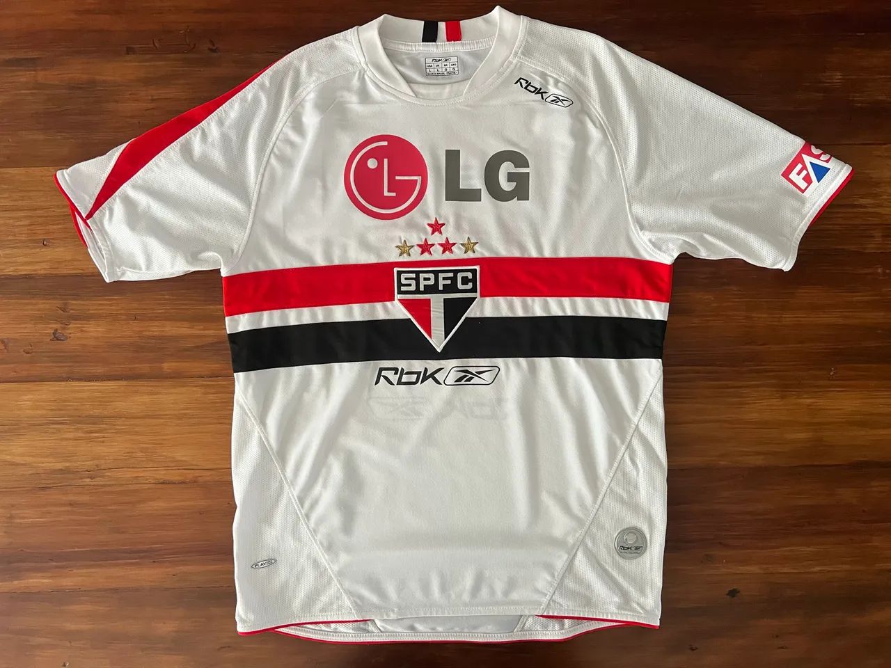 Camisa São Paulo 2006 de jogo Ilsinho 16 - Foto 2