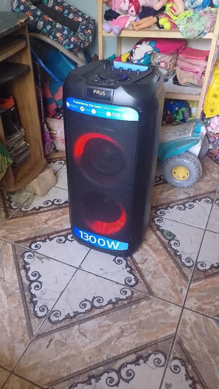 caixa som da Philips 1300W