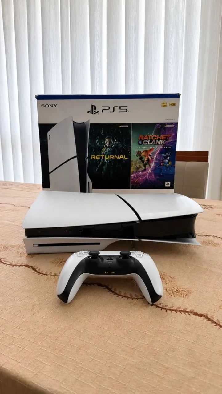 PS5 com disco + Jogos - Foto 2