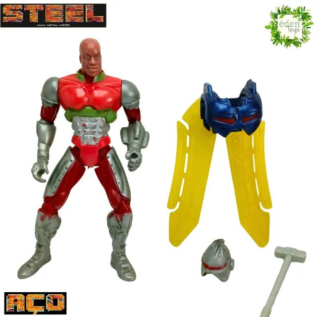 Boneco do Filme Aço, Steel (cód 861) - Foto 5