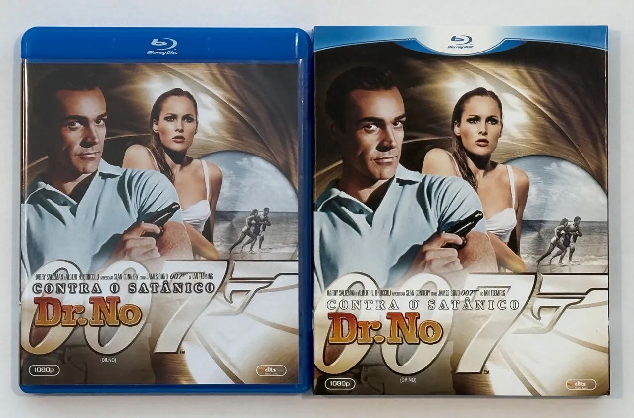 Blu-Ray 007 Contra o Satânico Dr. No (original)