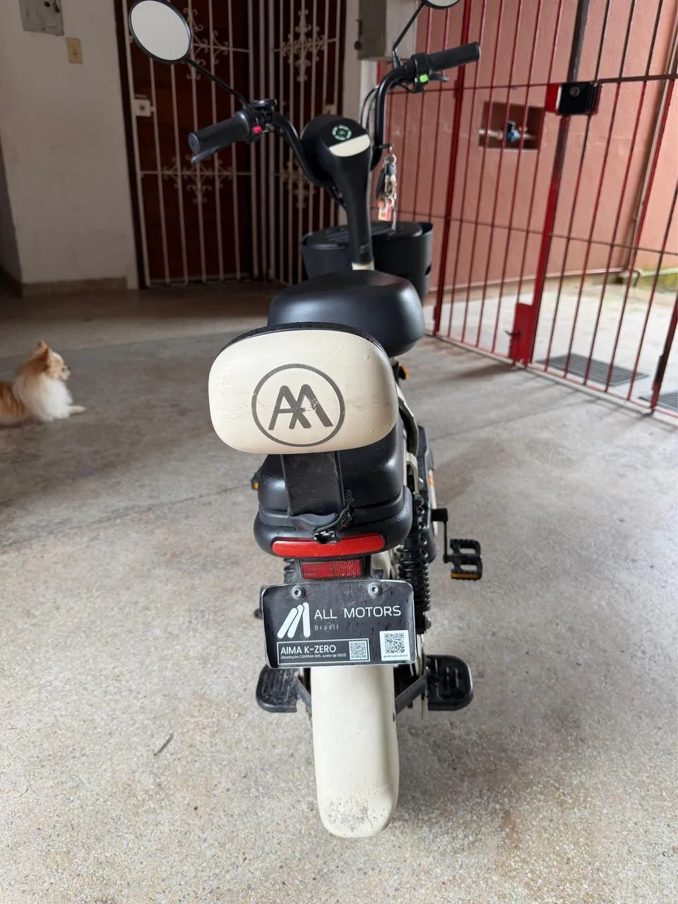 MOTO ELÉTRICA AIMA K ZERO NOVA - Foto 4