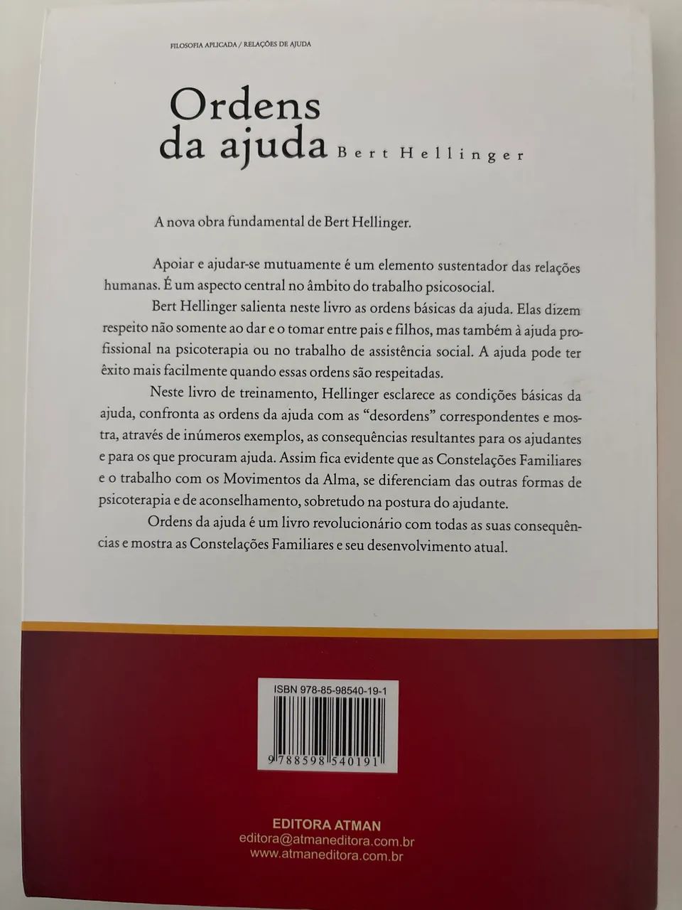 Ordens da ajuda Bert Hellinger - Foto 2