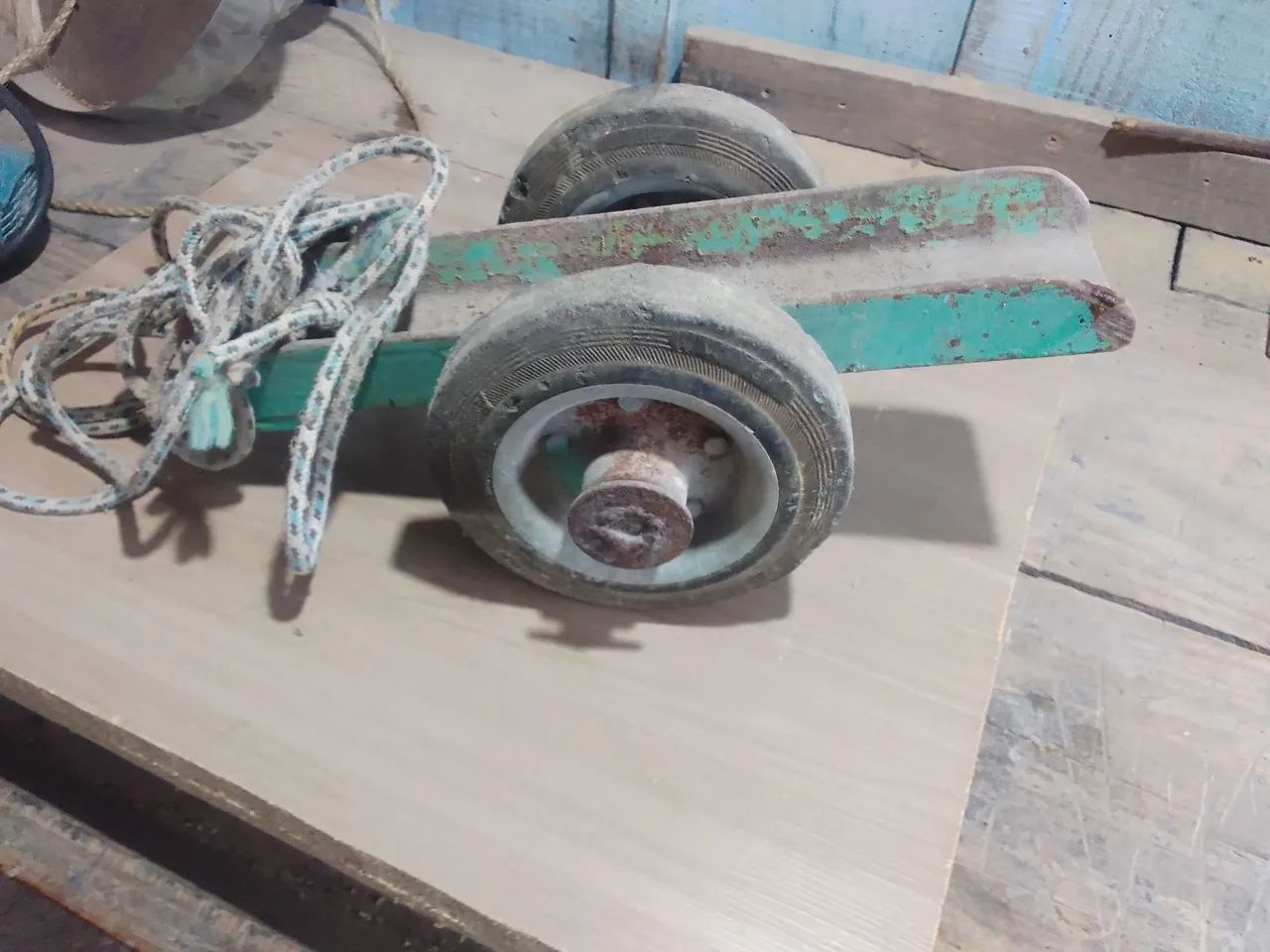 Carrinho para carregar chapa