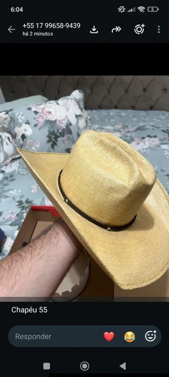 conjunto Chapéu e Bota country  - Foto 2