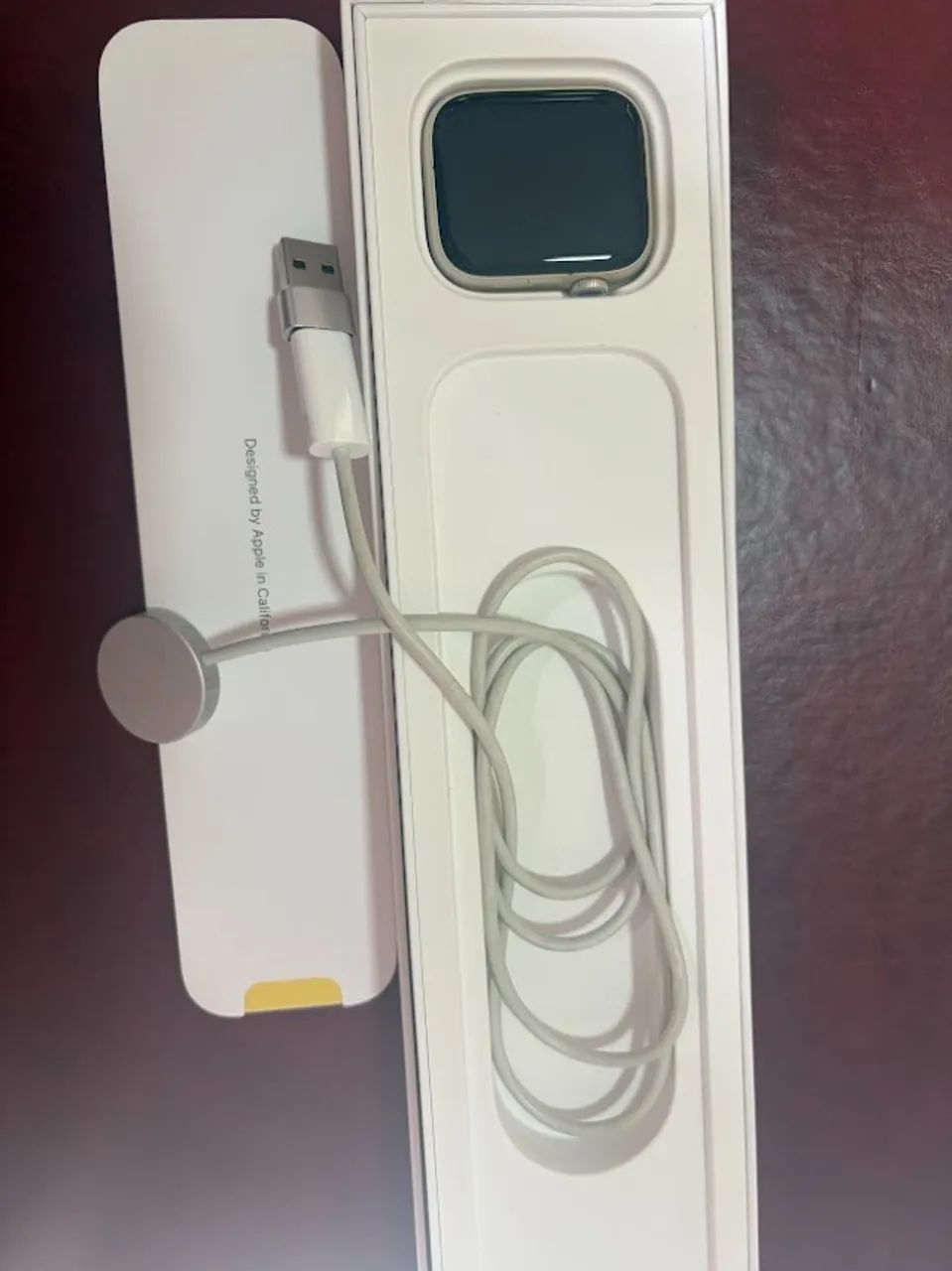 Apple watch serie7/ 45mm - Cor Starlight - Foto 4