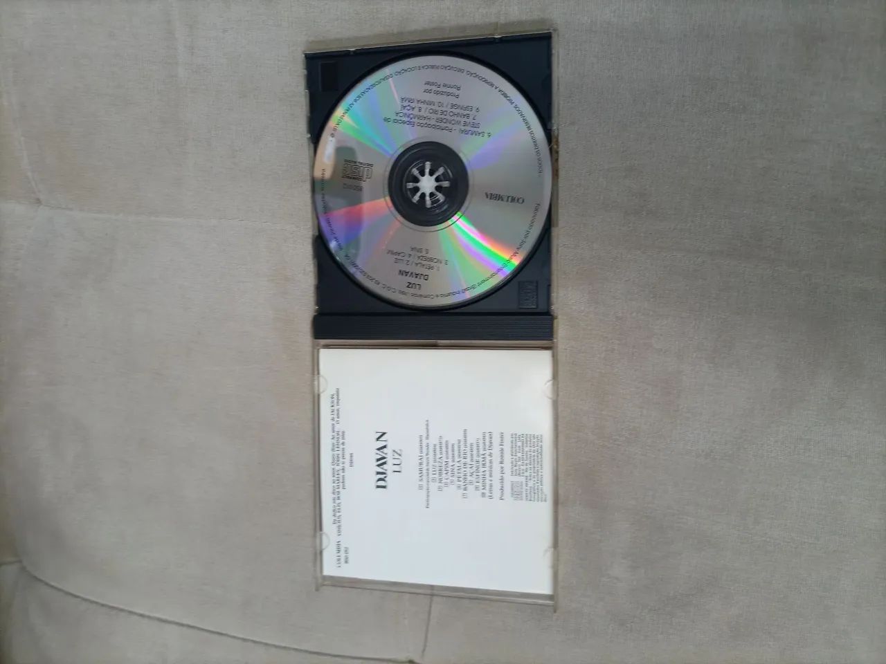 CD original DJavan LUZ - Foto 2