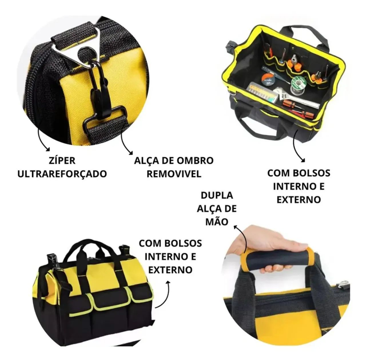 BOLSA MALA DE FERRAMENTAS - Foto 2