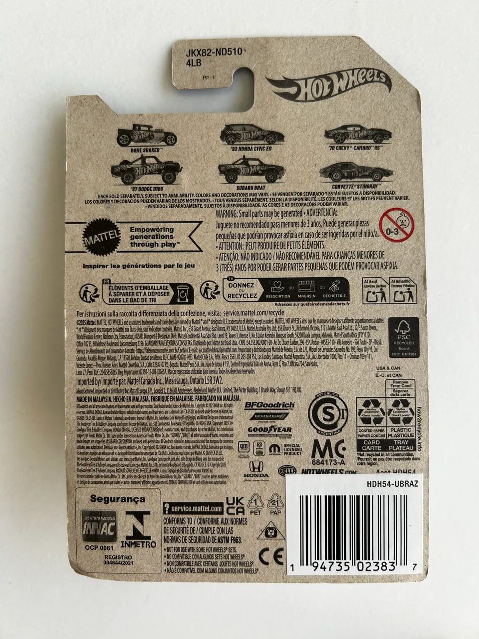 Hot Wheels 92 Honda Civic EG - Foto 3