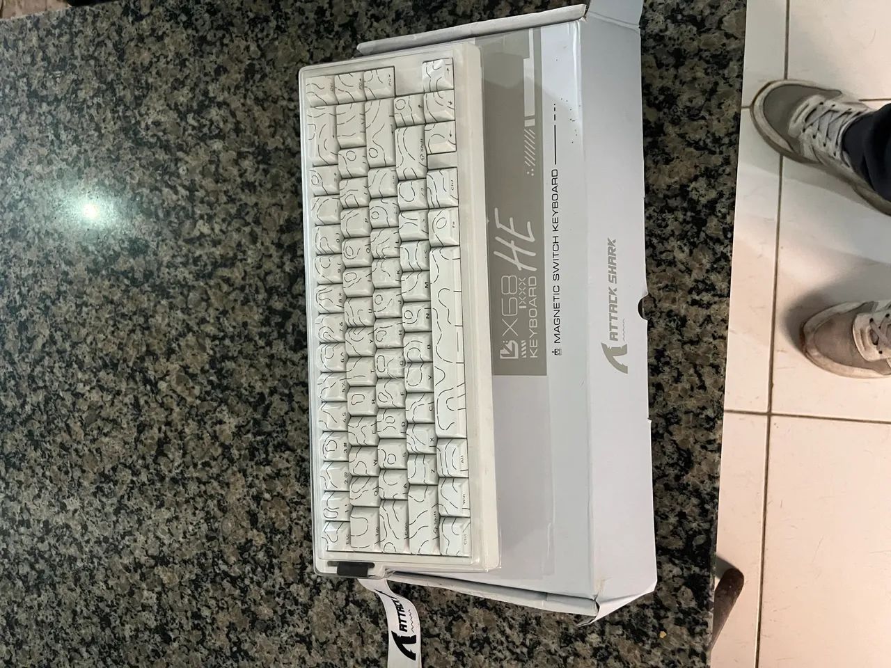 Teclado Magnético Attack Shark X68HE