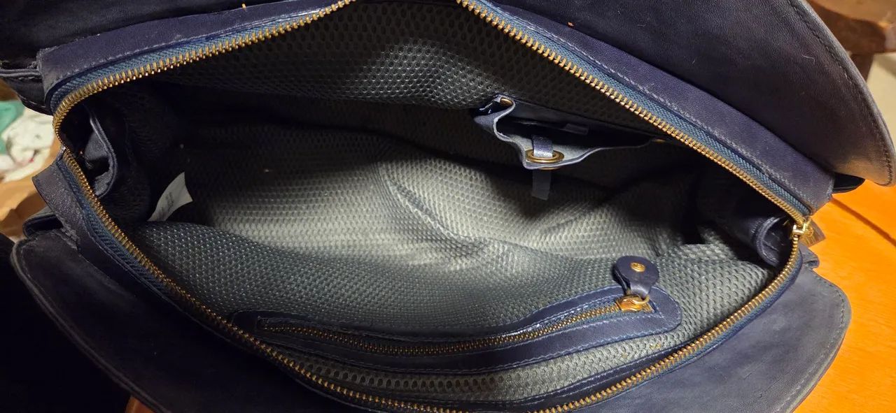 Bolsa couro original Ricardo Lima - Foto 3