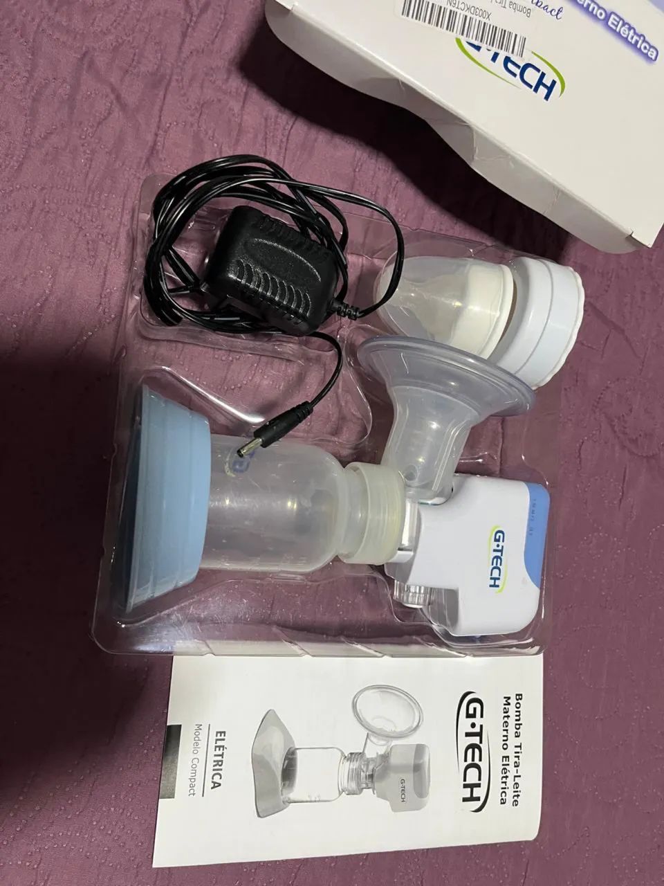 Bomba de tirar leite elétrica  - Foto 2